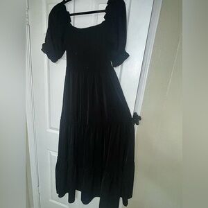 Elegant Black Women's Dress